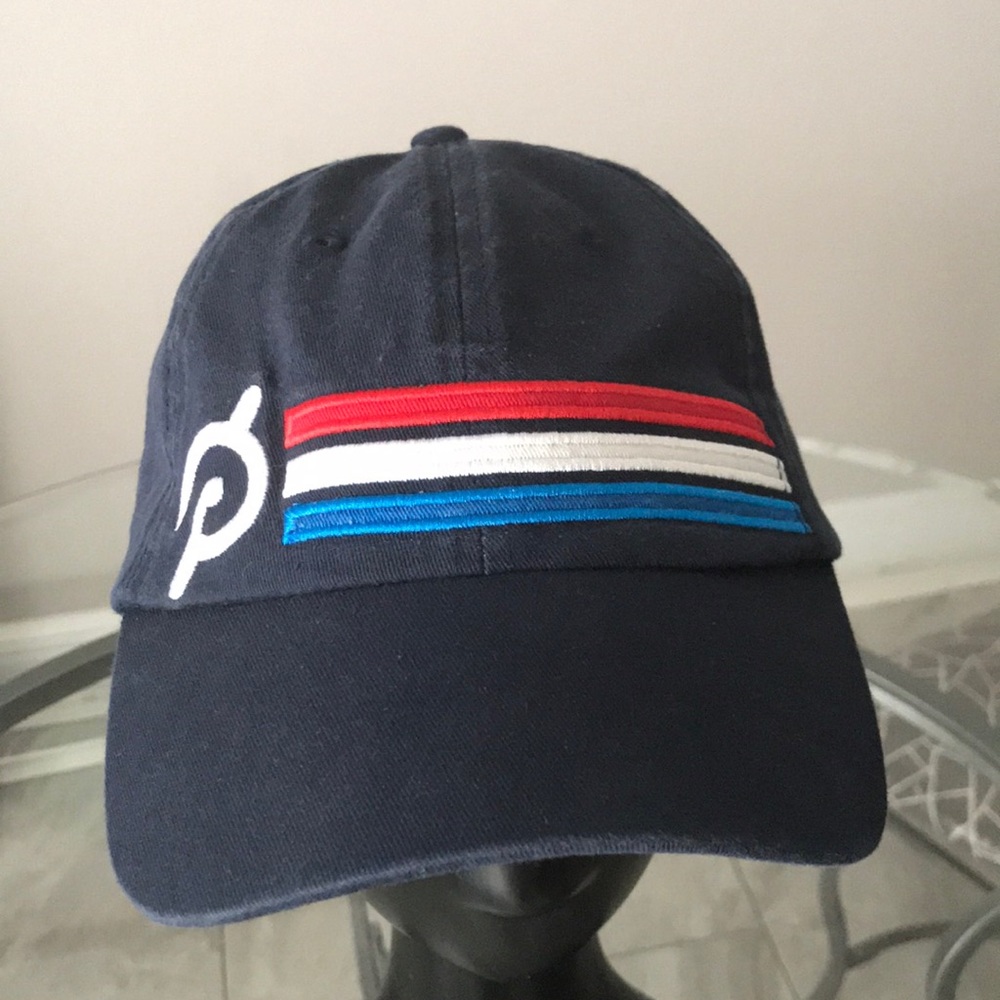 PELOTÓN Men Navy Blue Front  Embroidered Hat